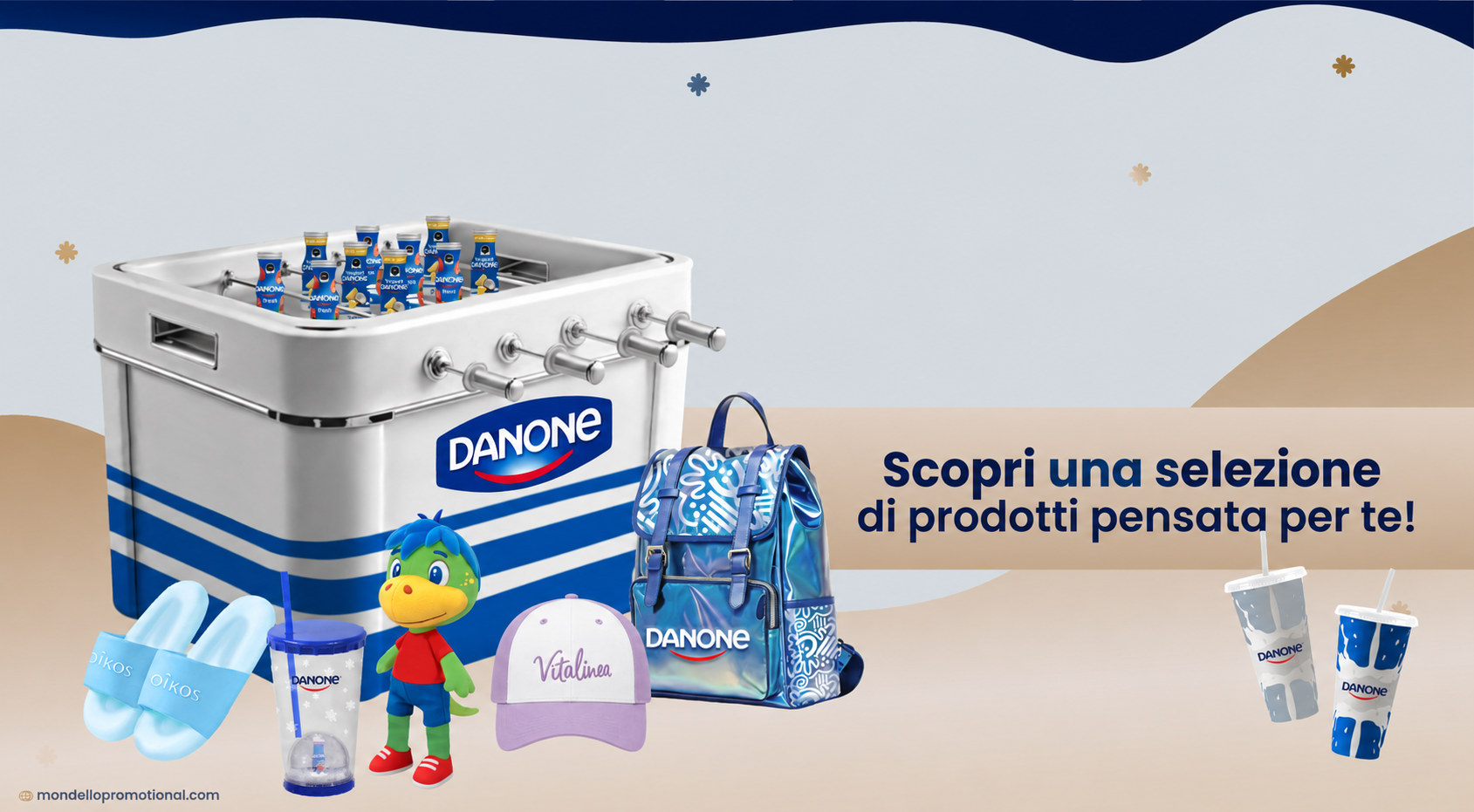 Scopri una selezione di prodotti Danone pensata per te